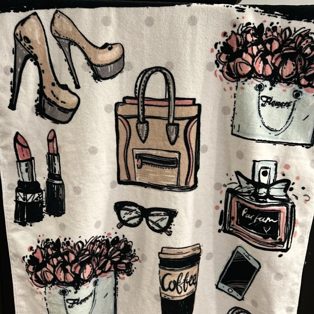 BATH TOWEL/ BEACH TOWEL shopping is my cardio 53x27